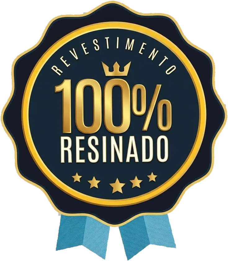 Revestimento 100% resinado